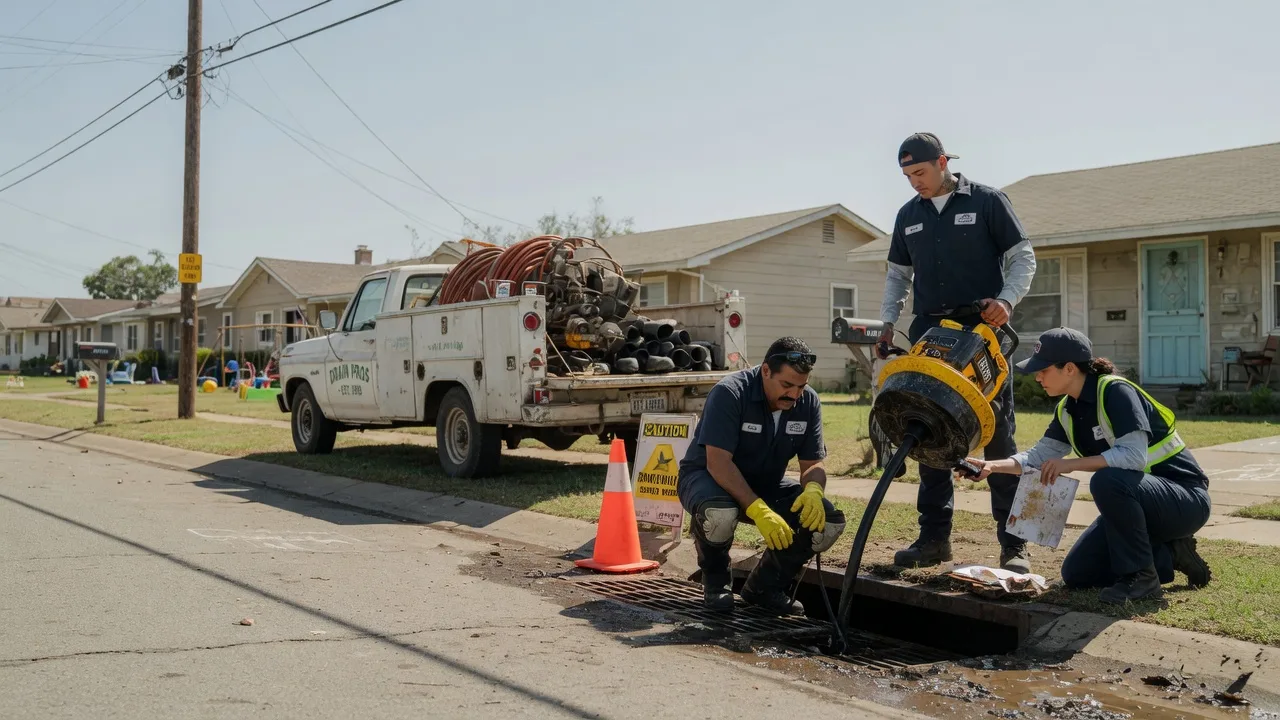 Drain Cleaning in Rufe, OK near me